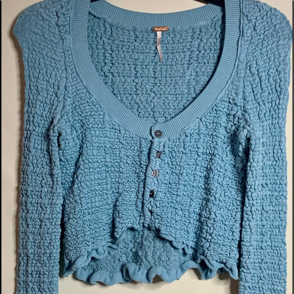 FREE PEOPLE💎BLUSA💎TELA DE SUÉTER💎#FP872
